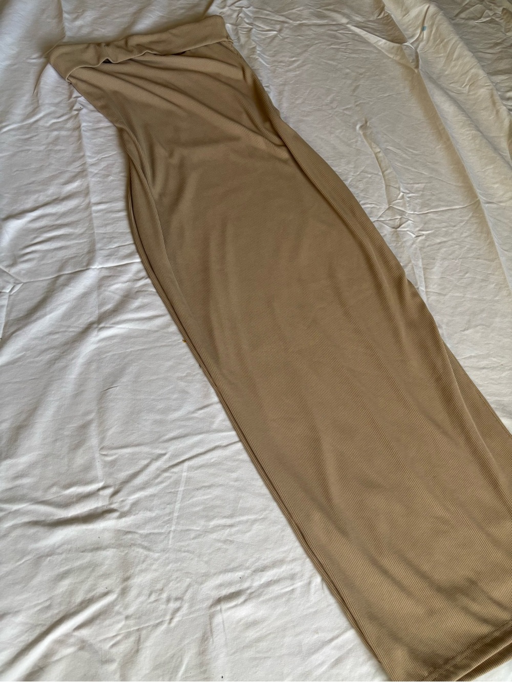 Pretty Garden Strapless Ribbed Maxi Dress | XS - Picture 2 of 4
